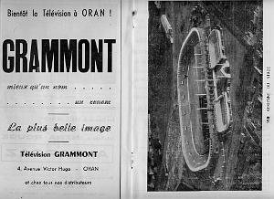 ORAN 5 MAI 1957 PLAQUETTE D INAUGURATION DU STADE MUNICIPAL  (10)